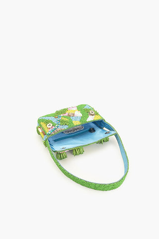 Rainforest Beaded Purse