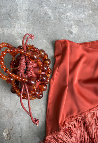 Terracotta Bloom HandBag