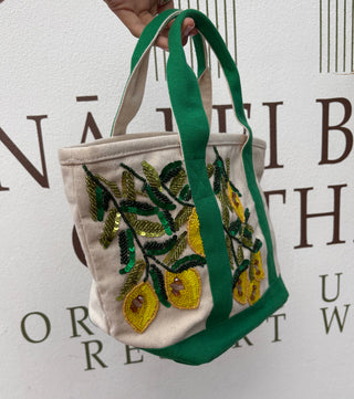 Amalfi Lemon Bloom Tote