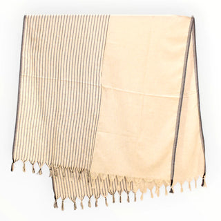 Split Linen Throw