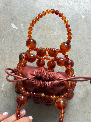Terracotta Bloom HandBag