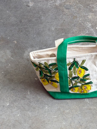 Amalfi Lemon Bloom Tote