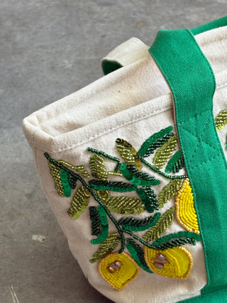 Amalfi Lemon Bloom Tote