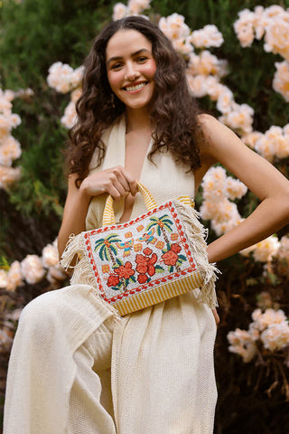 Aloha Fringe Handbag