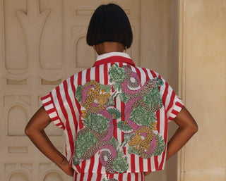 Kyoto Stripe Shirt Top