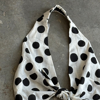 Love Polka Halter Top