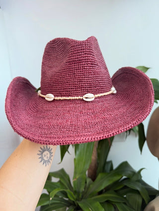 Golden Coast Shell Cowboy Hat