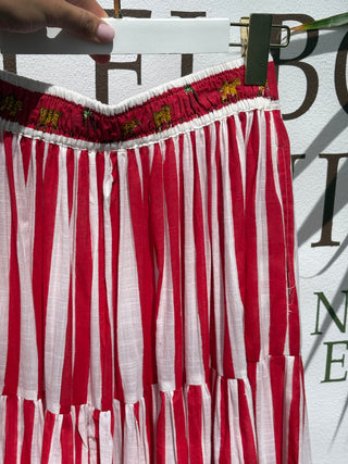 Sienna Stripe Maxi Skirt