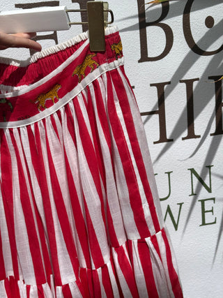 Sienna Stripe Maxi Skirt
