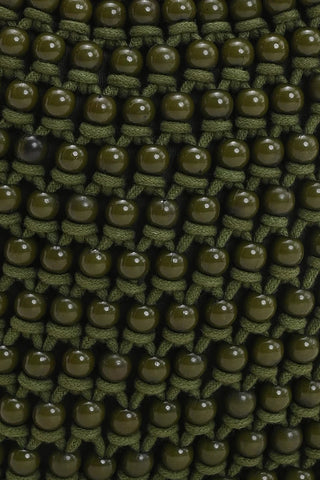 The Olive Beaded Mini